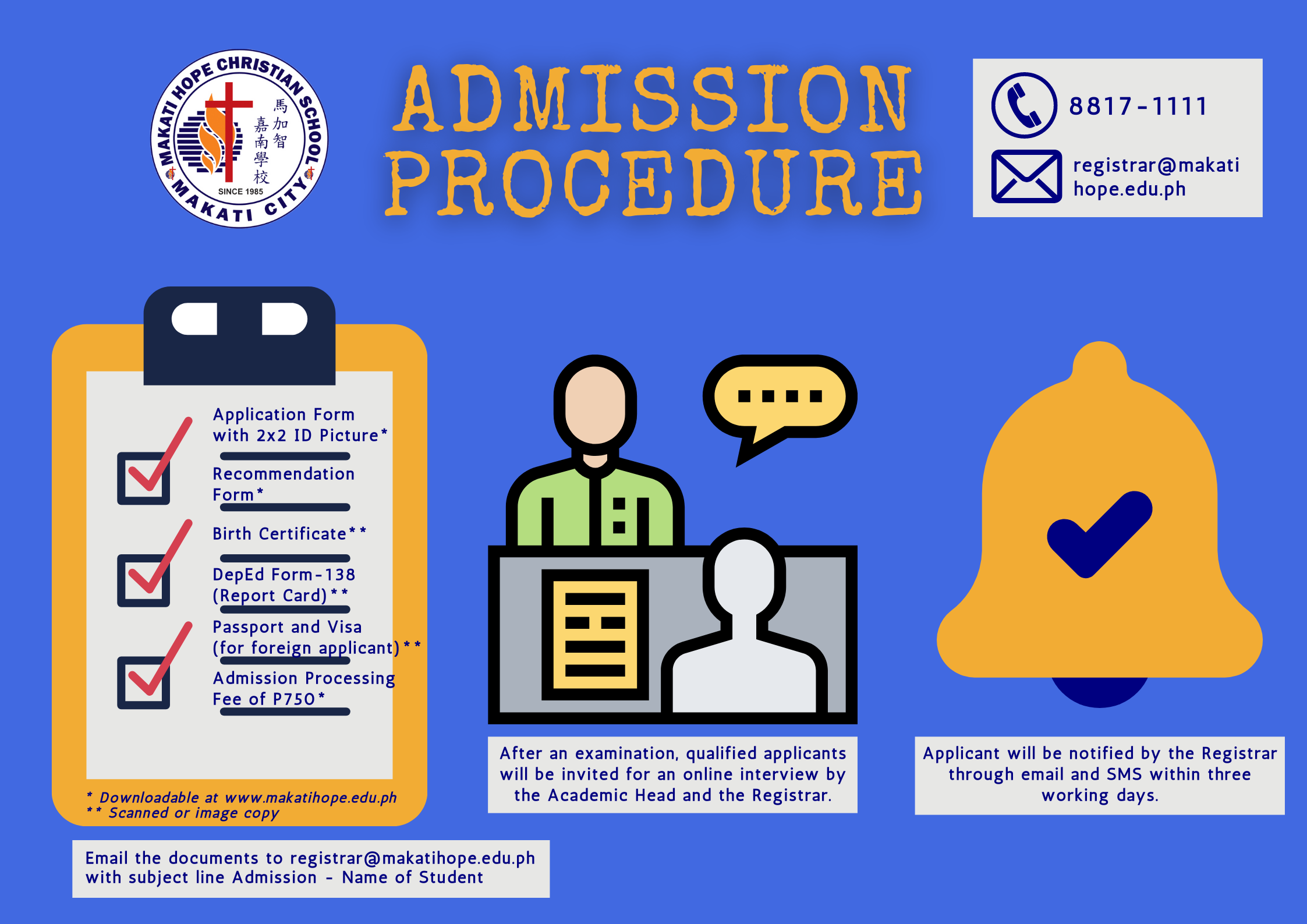 Admission Procedure