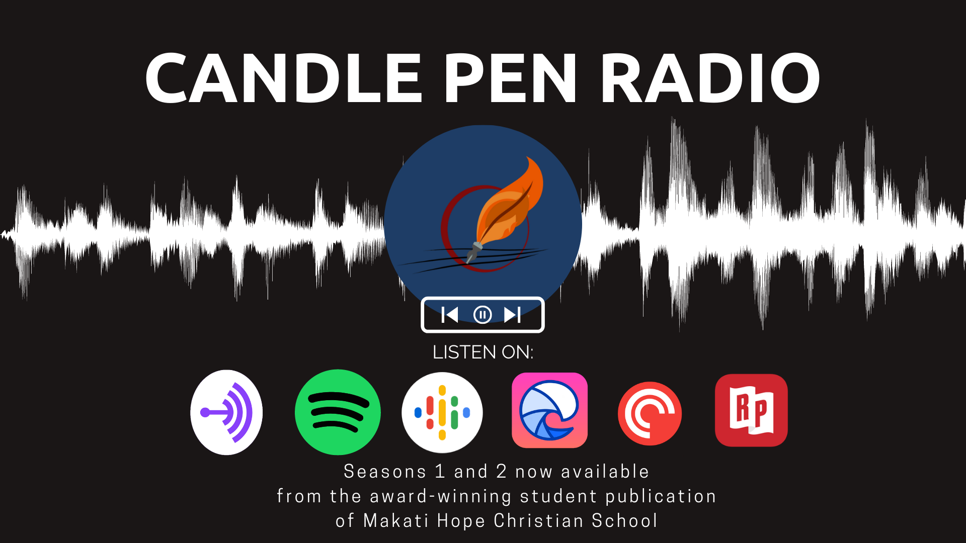 Candle Pen Radio